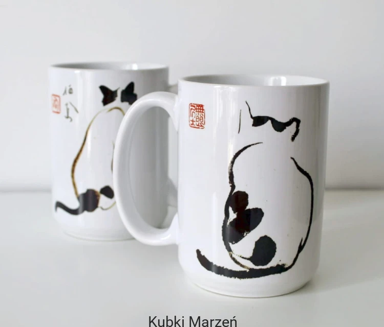 Duży Kubek z kotem – Matsumoto Hoji