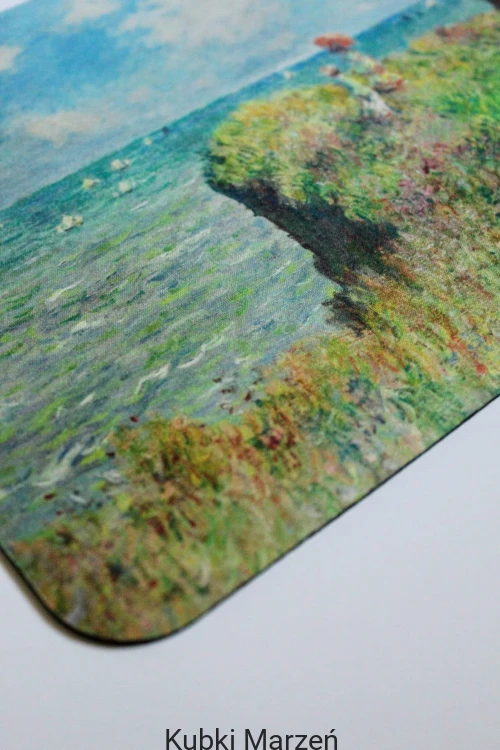 Podkładka pod myszkę – obraz Claude Monet | impresjonistyczny pejzaż morski