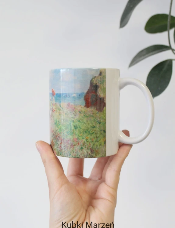 Kubek artystyczny Claude Monet – reprodukcja obrazu, kubek ceramiczny