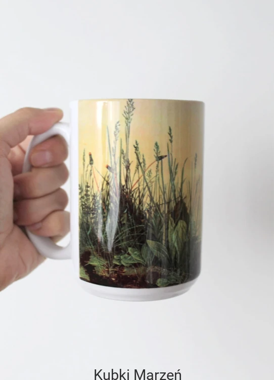 Kubek 450 ml – „Studium traw” Albrecht Dürer