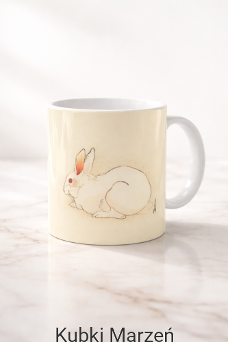 Kubek ceramiczny 330 ml – królik Ogata Gekkō