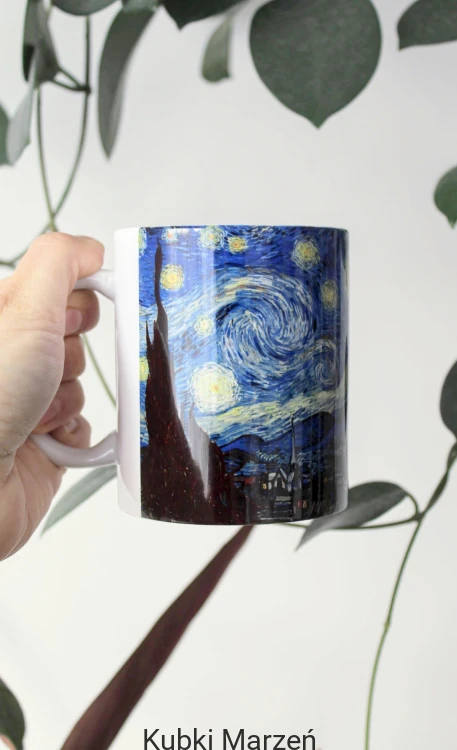 Kubek z obrazem Van Gogha – Starry Night