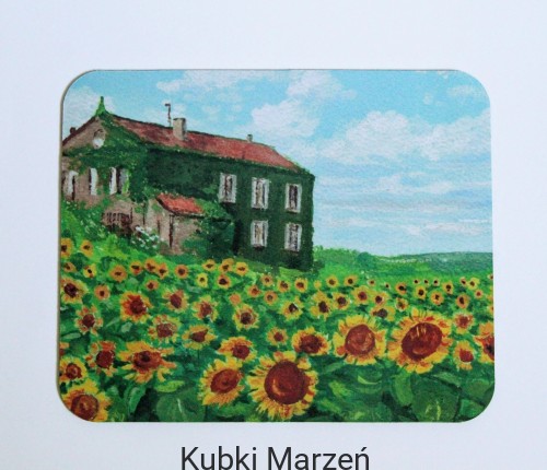 Artystyczna podkładka pod mysz z pejzażem