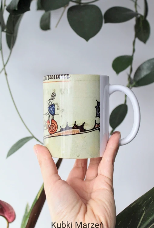 Kubek artystyczny Medieval Rabbit Mug