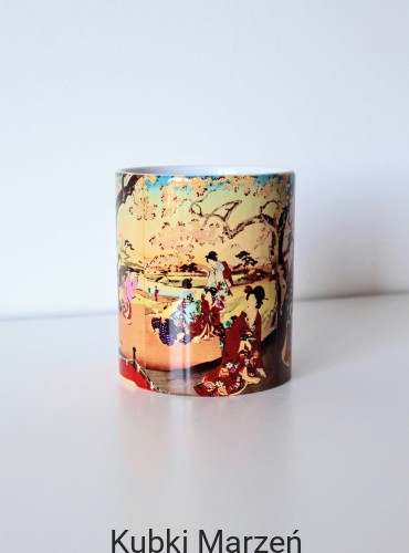 Kubek ceramiczny 330 ml – Hanami Toyohara Chikanobu