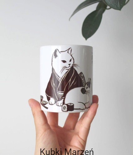 Kubek Kotki, Kot kimono i sushi 330m