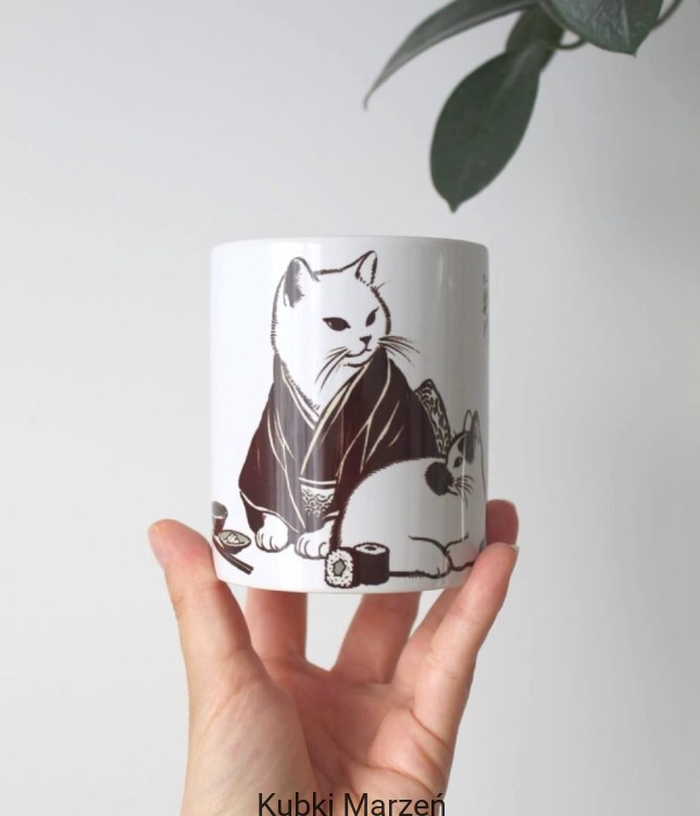 Kubek Kotki, Kot kimono i sushi 330m