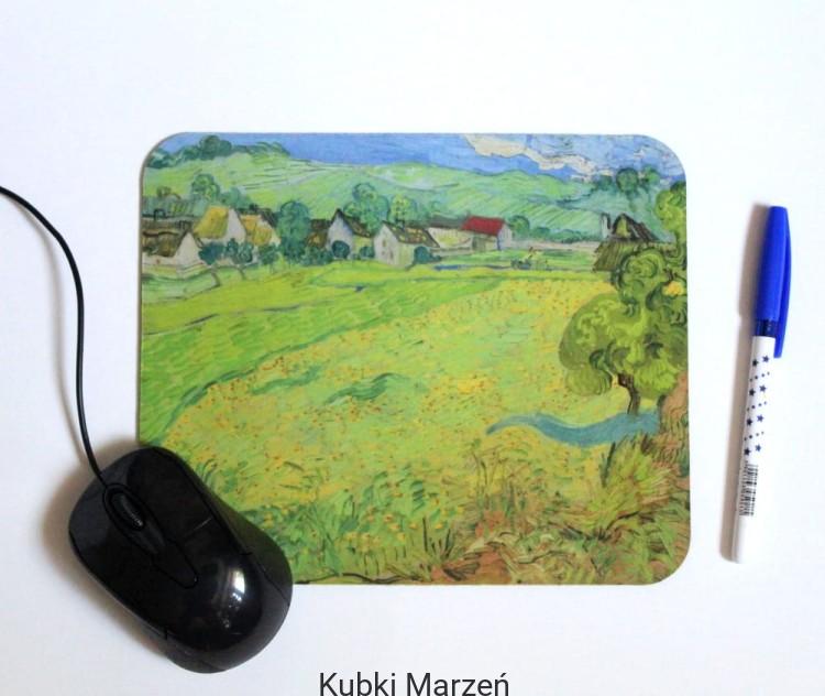 Podkładka pod mysz „Wiejska łąka” Vincent van Gogh