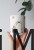 Kubek z drewnianą rączką 330 ml – Żaba Itō Jakuchū | ceramika ecru